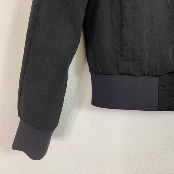Lululemon womens black non stop full zip reversible bomber jacket 6 - Picture 12 of 14